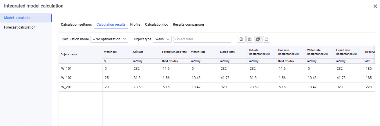 Snapshot calculation, illustration 4