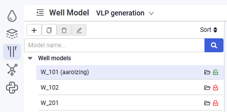 Creating a well model, illustration 7