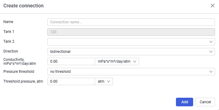Entering Connection Data, illustration 1