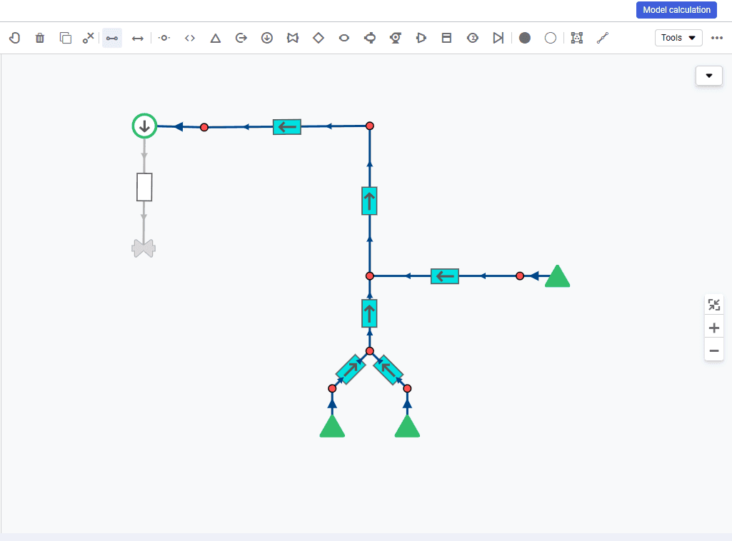 Matching the system to actual data using a dummy choke, illustration 3