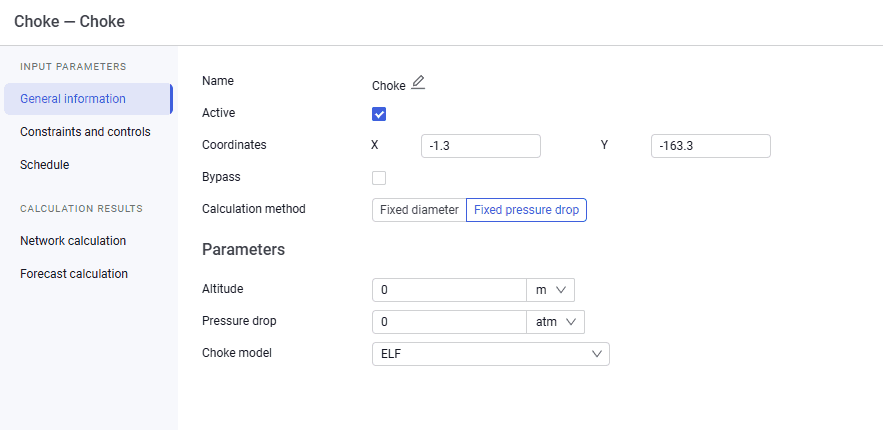Matching the system to actual data using a dummy choke, illustration 4