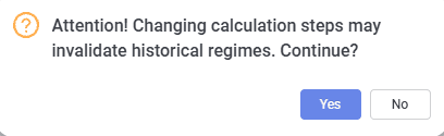Running Forecast Calculation, illustration 5